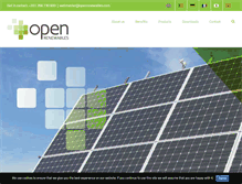 Tablet Screenshot of openrenewables.com